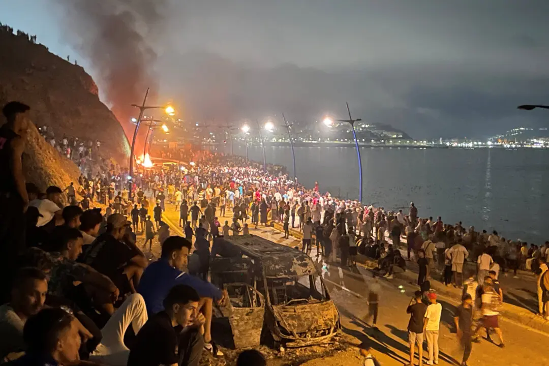 Spain’s Ceuta Overwhelmed as Nearly 50,000 Illegal Immigrants Cross From Morocco in a Day