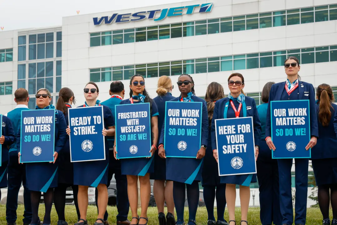 Deadline Nears on WestJet Flight Attendants Strike Threat