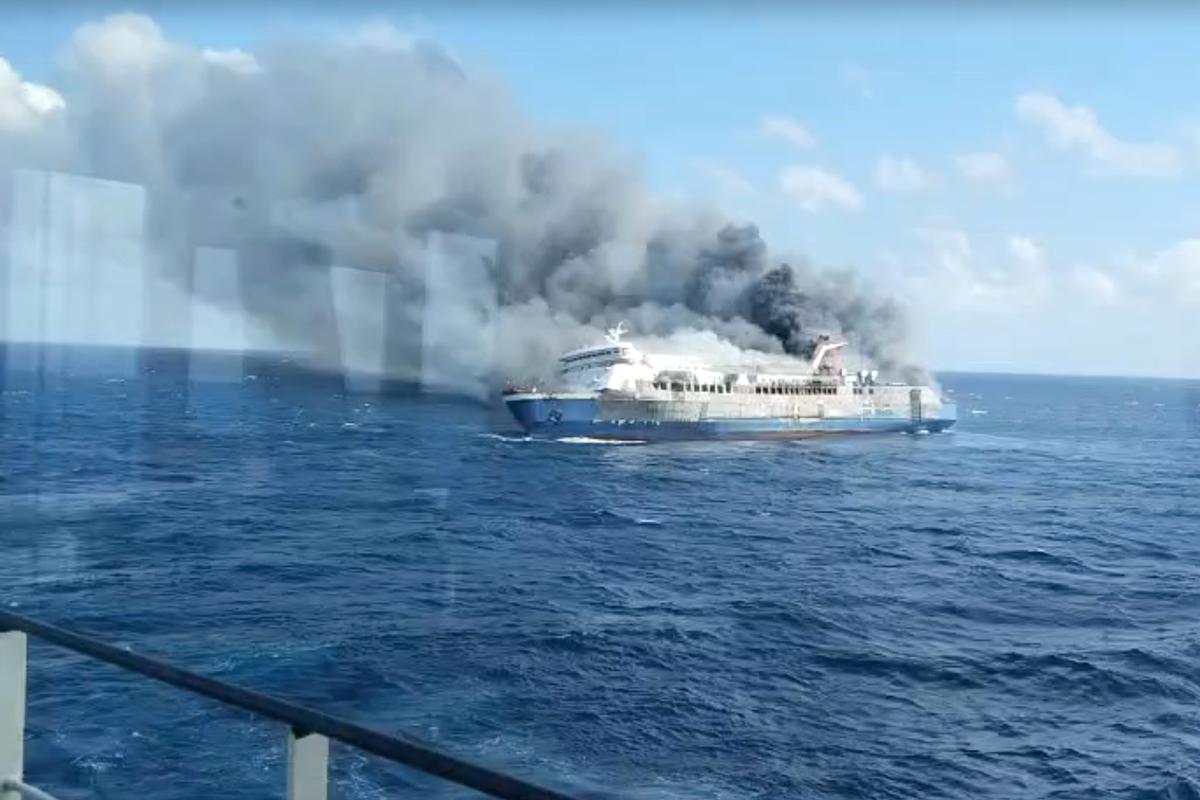 5 Dead, Dozens Missing After Indonesian Passenger Ferry Catches Fire