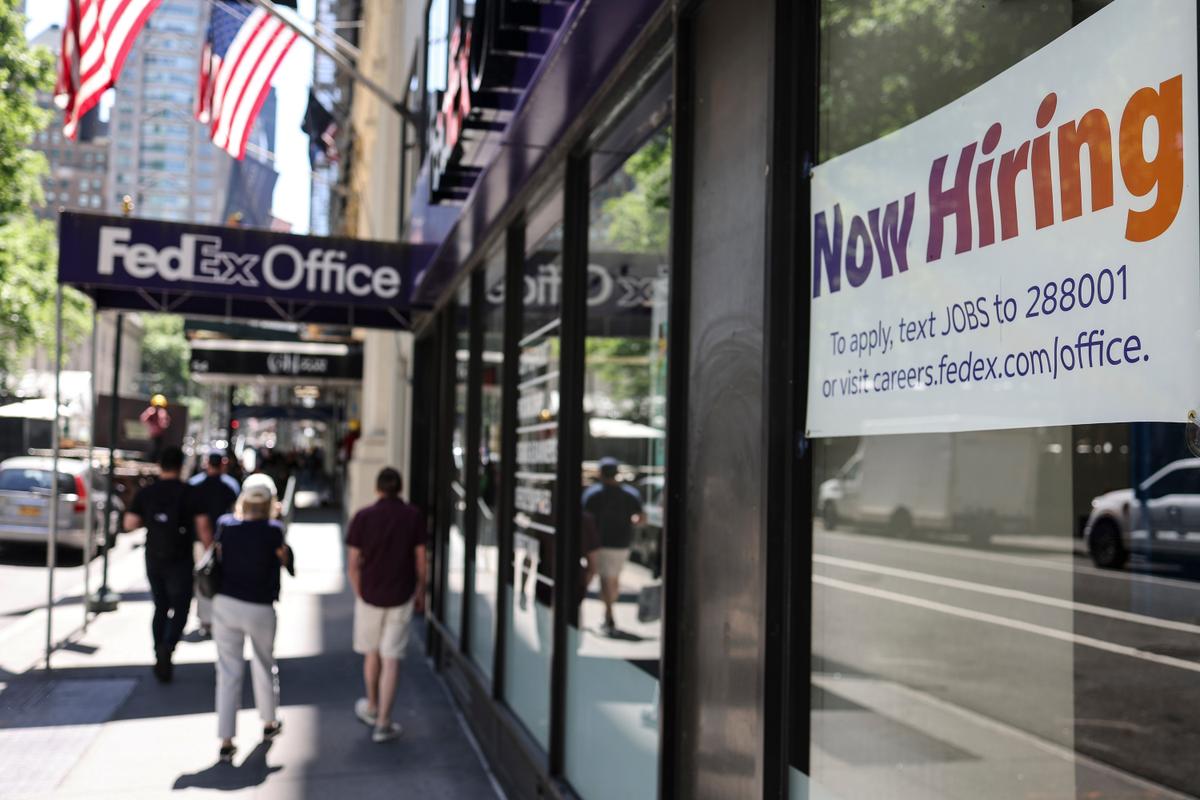 US Job Openings Slide Below 7.4 Million in June