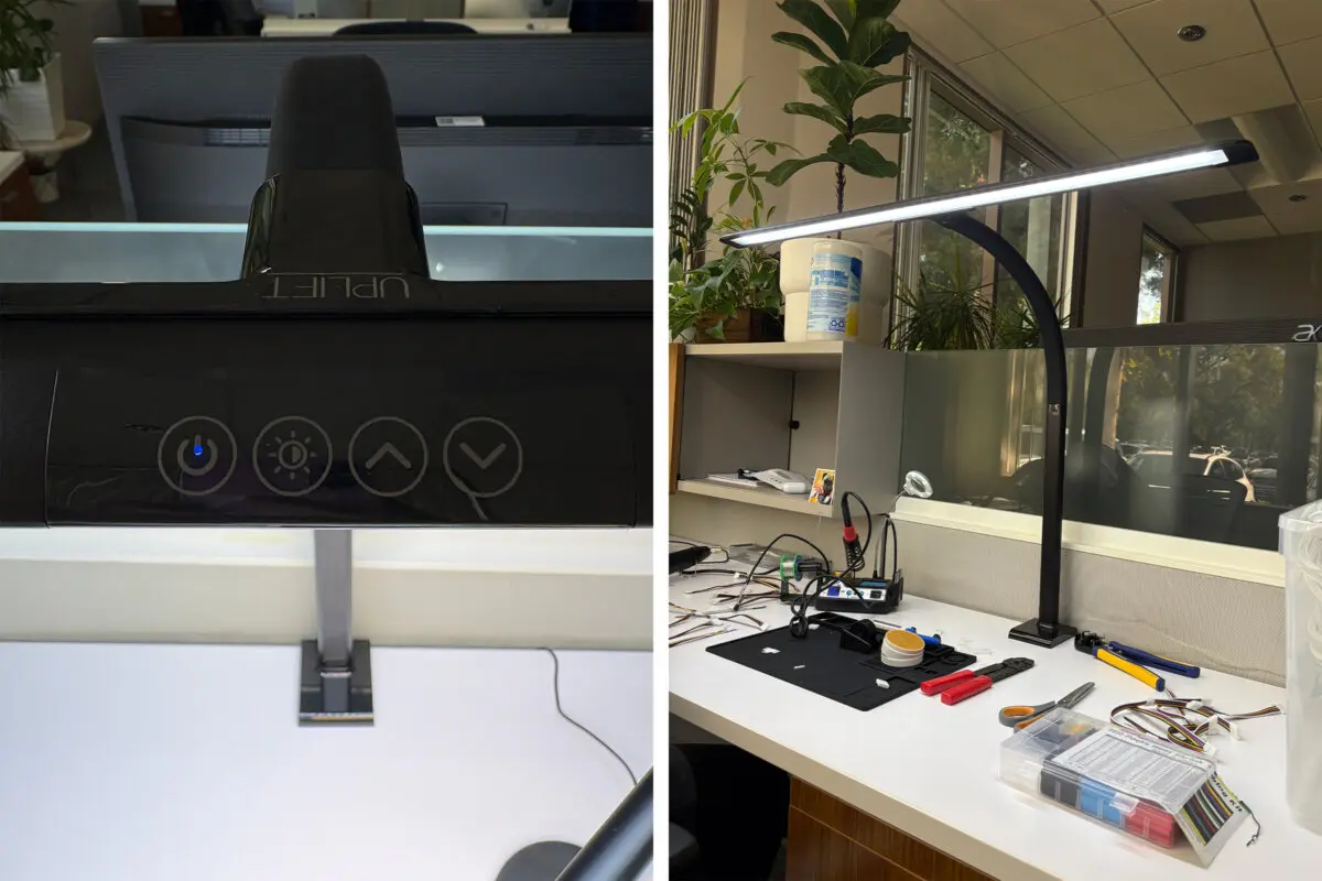 Sliding Flex Lamp by uplift desk