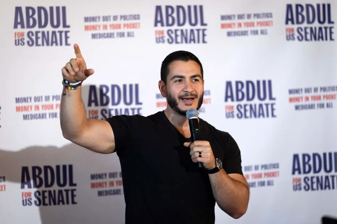 Michigan Senate Candidate El-Sayed Holds News Conference After Primary Win