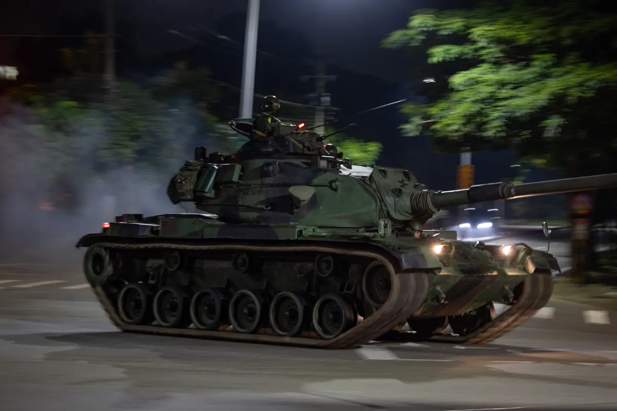 Taiwan Tests Decentralized Command as M1A2T Tanks Join Annual Drills for First Time