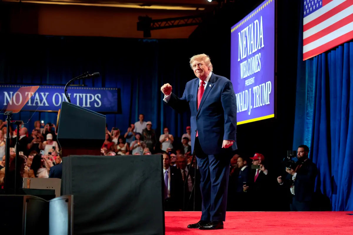 Trump Speaks in Las Vegas as Midterms Approach