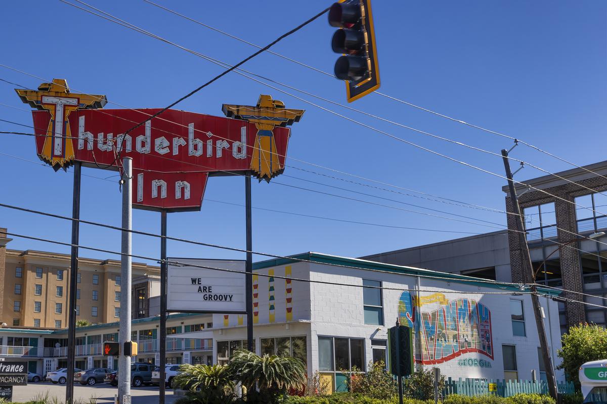 The Thunderbird Inn in Savannah, Georgia on Oct. 22, 2025. (Dreamstime/TNS)