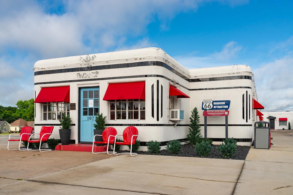 The Boots Court Motel on Route 66 in Carthage, Missouri. (Dreamstime/TNS)