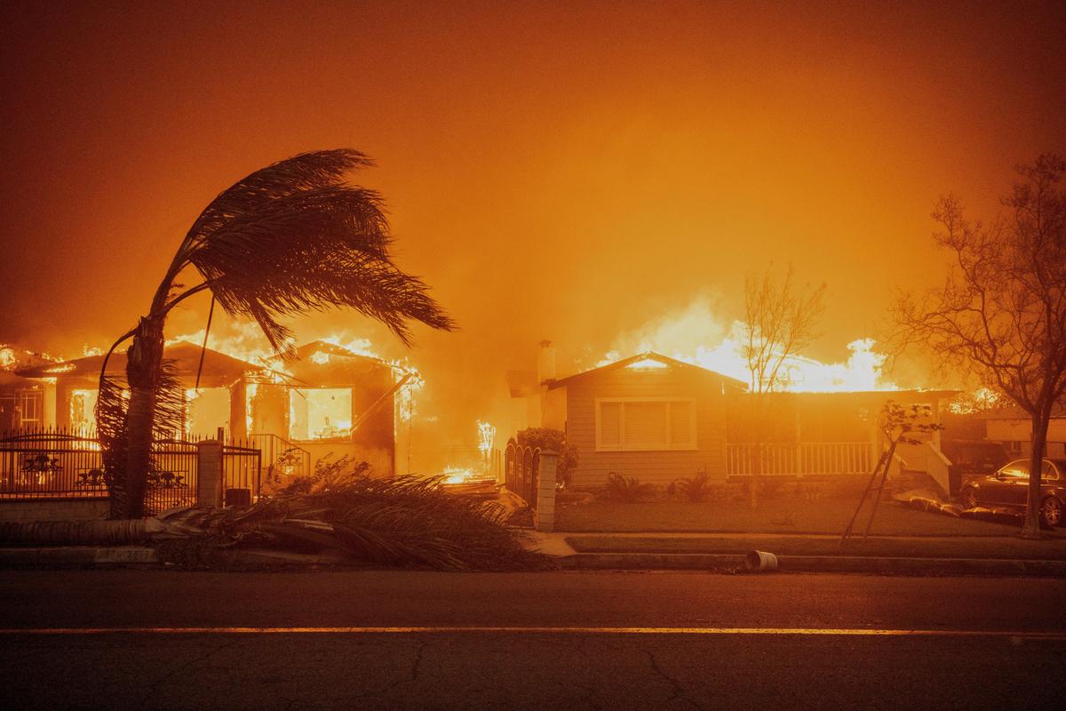 Utility’s Idle Transmission Tower Caused 2025 Eaton Fire That Killed 19, Los Angeles Officials Say
