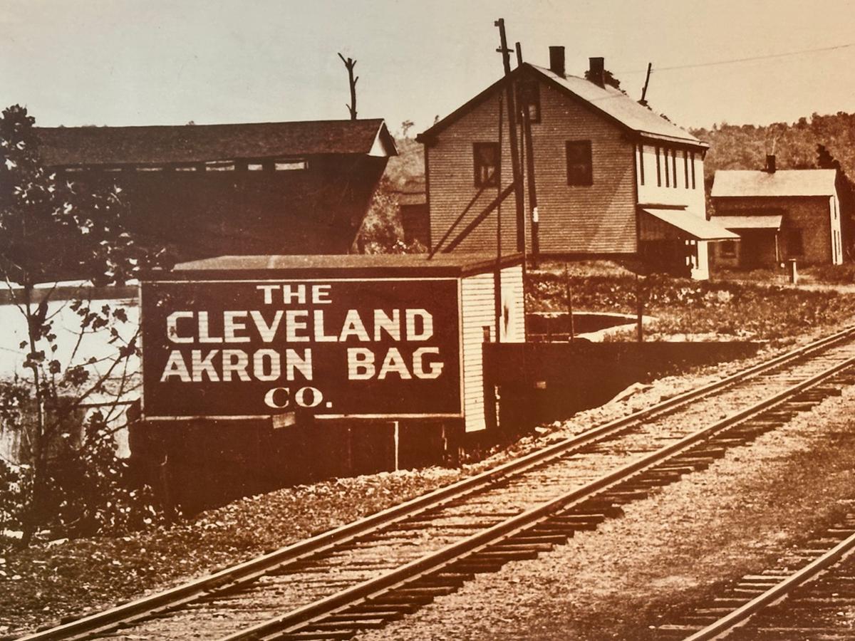 Preserved photos indicate how Boston, Ohio prospered during the canal's heyday. (Deena Bouknight)
