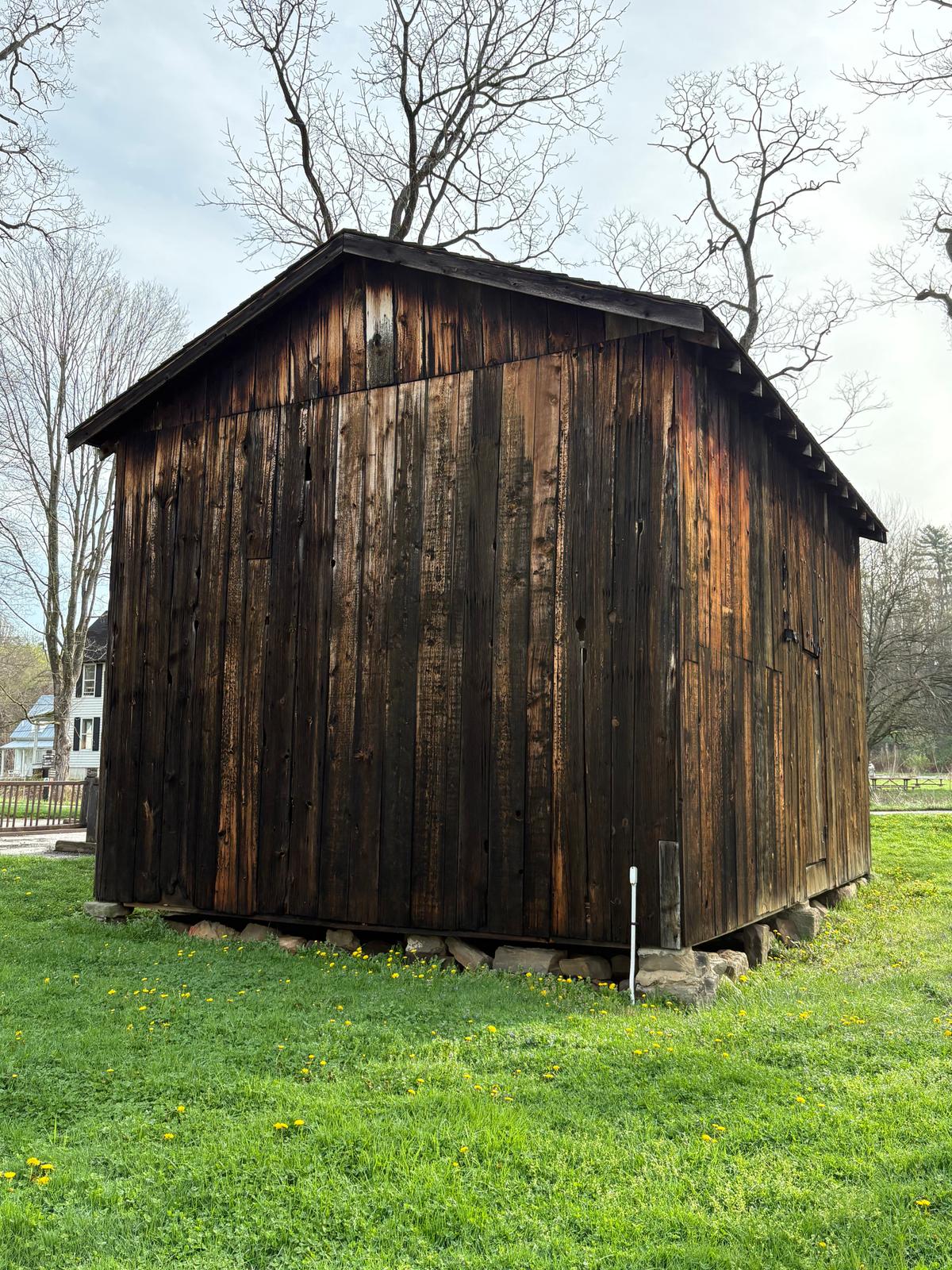 A preserved barn in Boston, Ohio is a window into the past. (Deena Bouknight)
