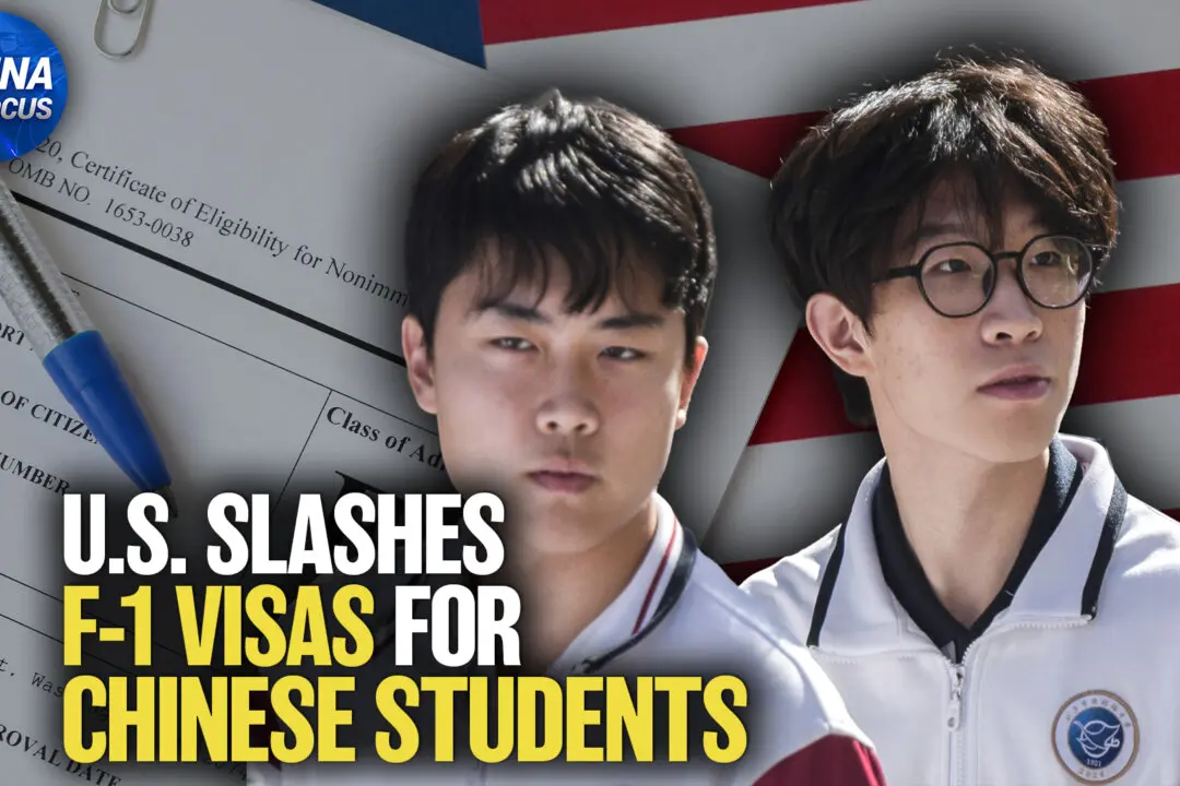 US Slashes F-1 Visas For Chinese Students; Death of Child Puts China Biotech Under Scrutiny