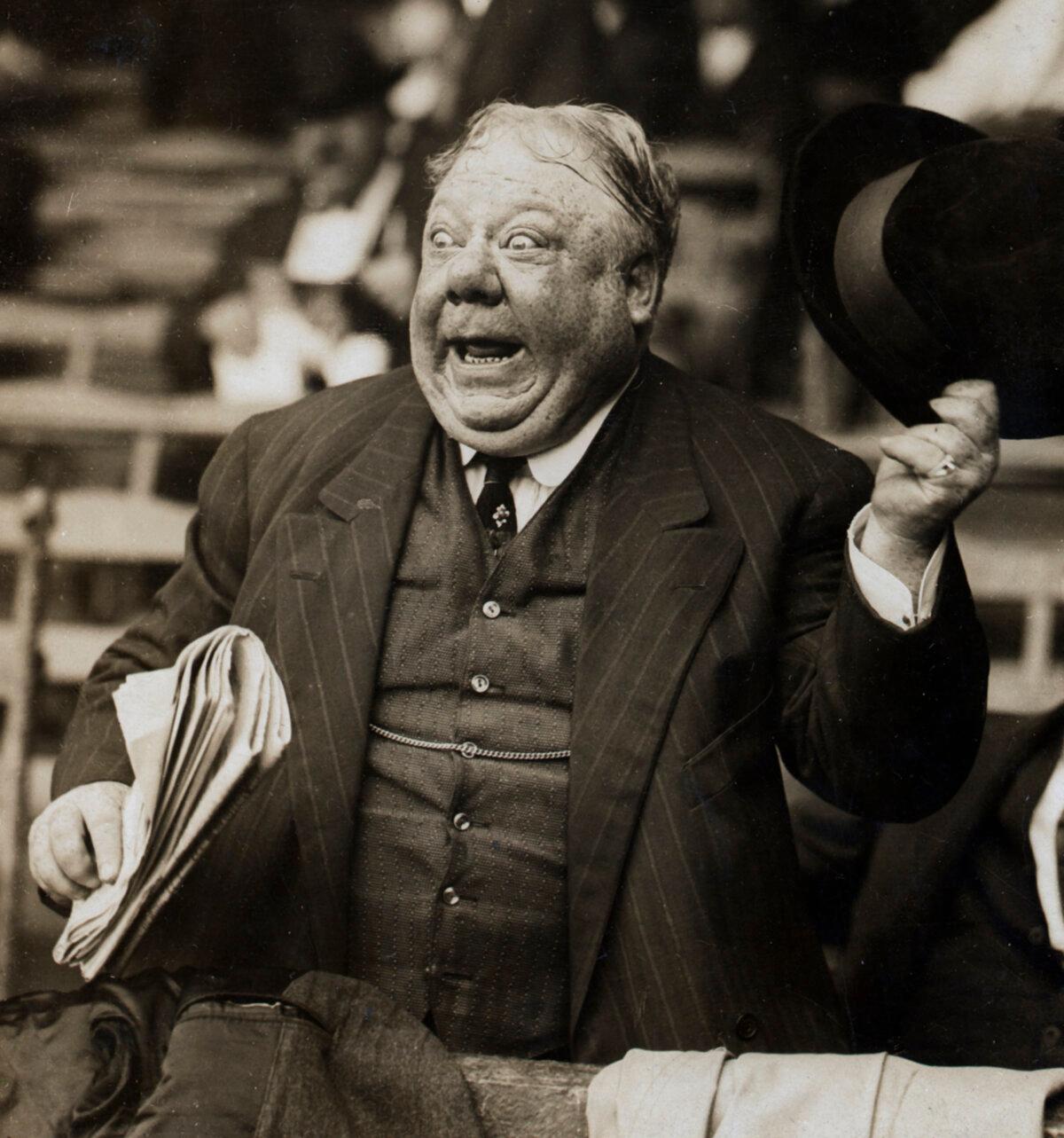 John Bunny, vaudeville performer. Undated photograph. (Public Domain)