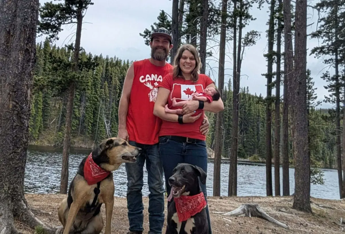 Brandon Bishop with his wife Alora and their daughter Airia. (Courtesy of Brandon Bishop)