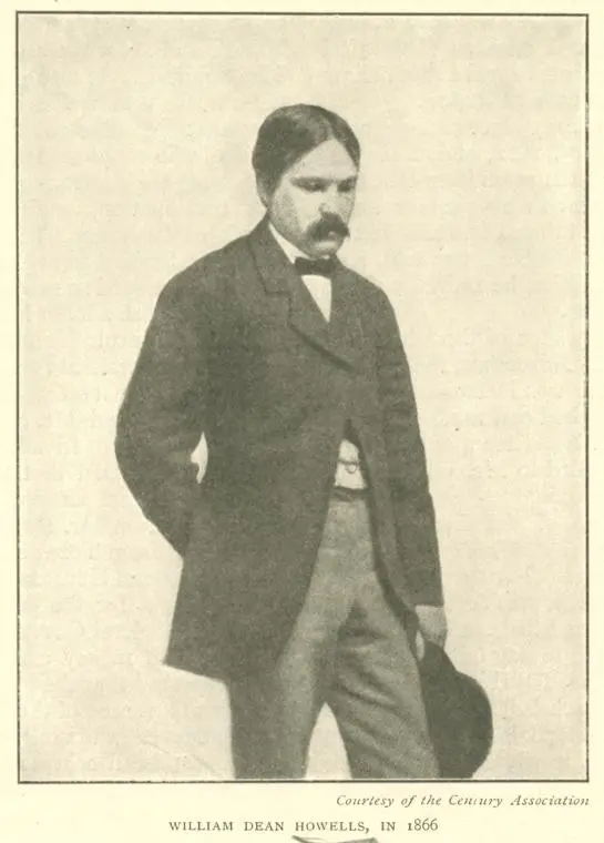 American author and editor William Dean Howells in 1866. The Century Association. NYPL Digital Gallery. (Public Domain)