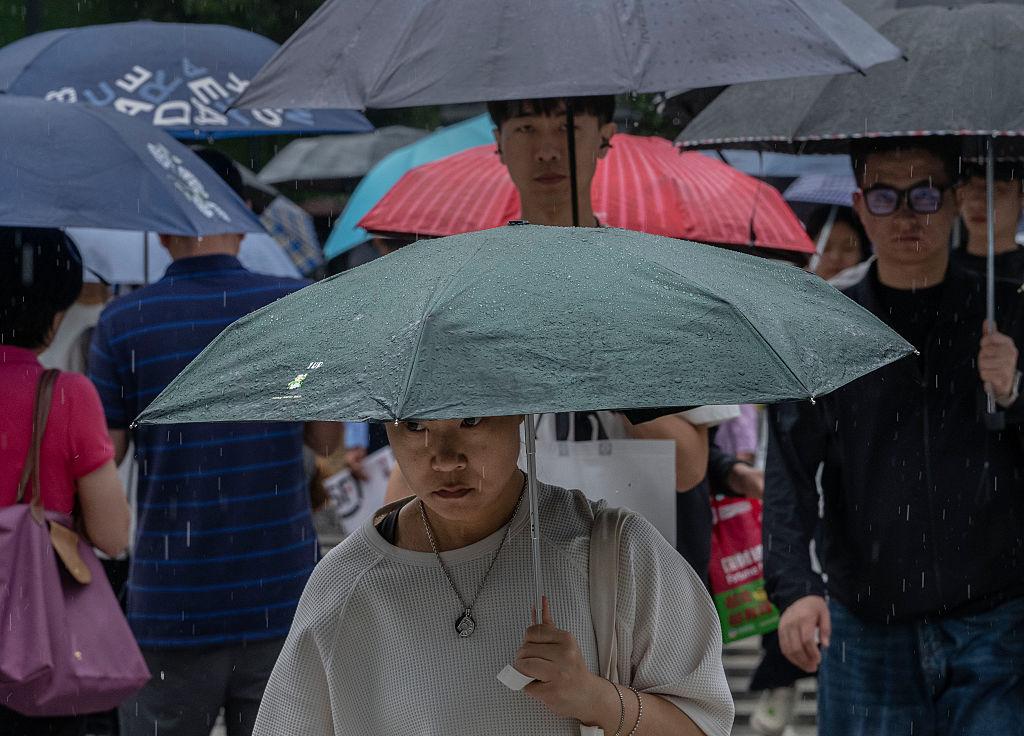 Typhoon Dolphin’s Remnants Bring Torrential Rain to Northern China