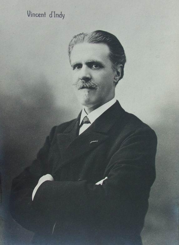 Vincent d'Indy, (1851–1931), Franck’s student and fellow composer, who witnessed the legendary dark performance in Brussels and recorded it for history. (Public Domain)