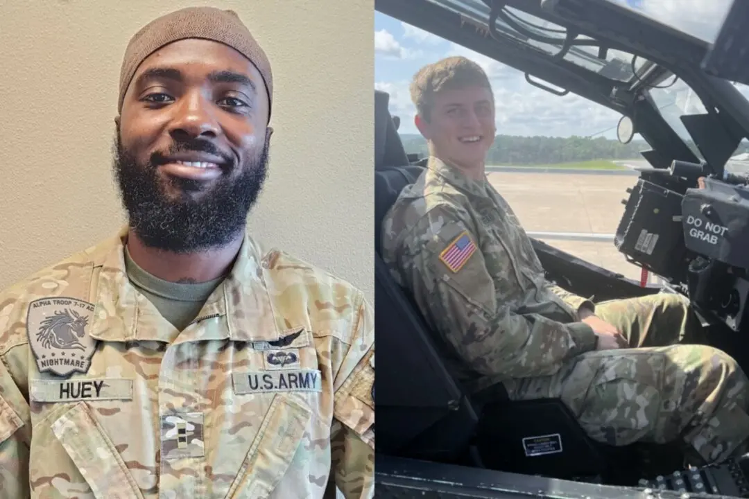 Army Identifies Pilots Killed in Texas Apache Crash