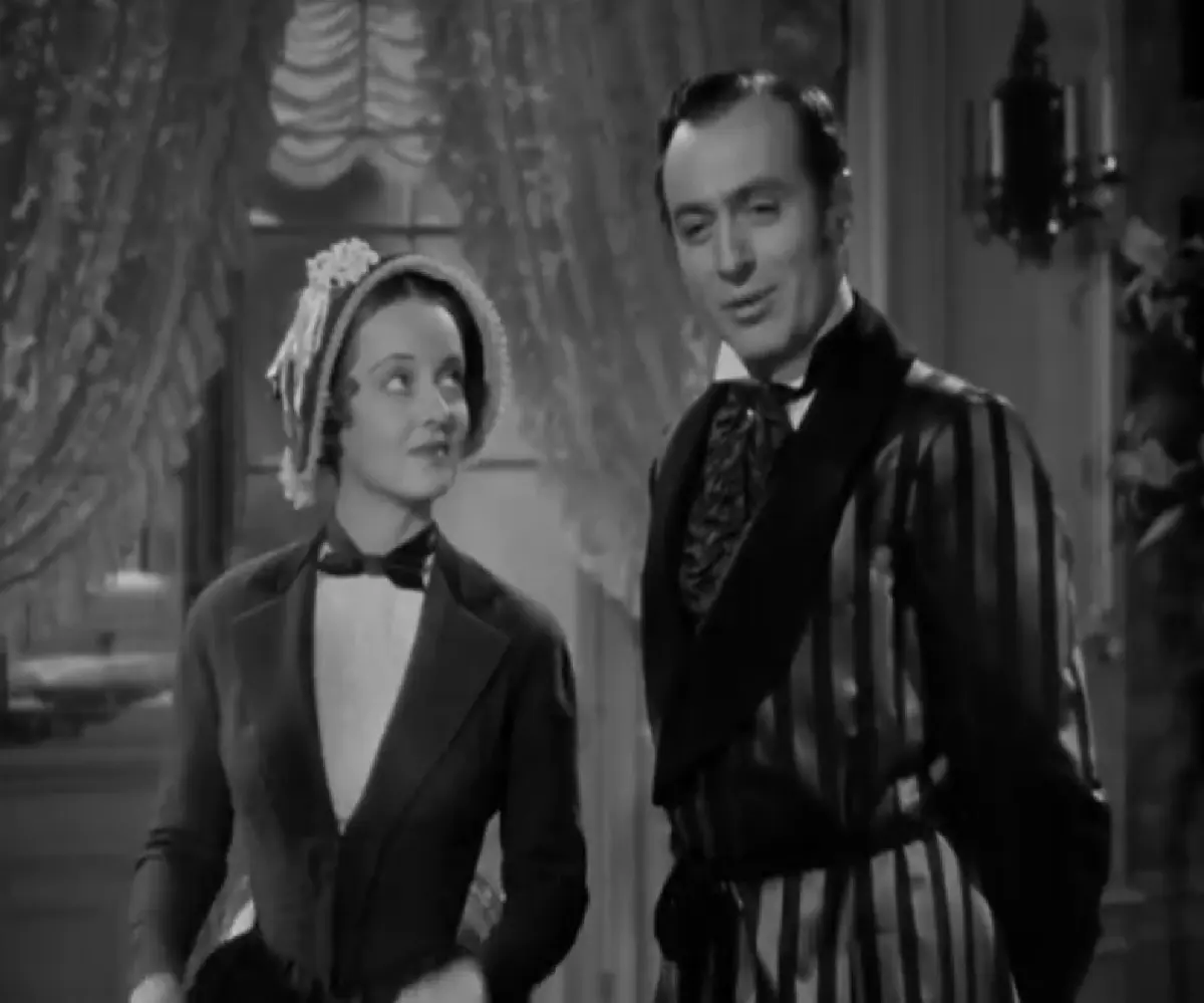 Henriette Deluzy-Desportes (Bette Davis) and Duc de Praslin (Charles Boyer), in “All This, and Heaven Too.” (Warner Bros. Pictures)