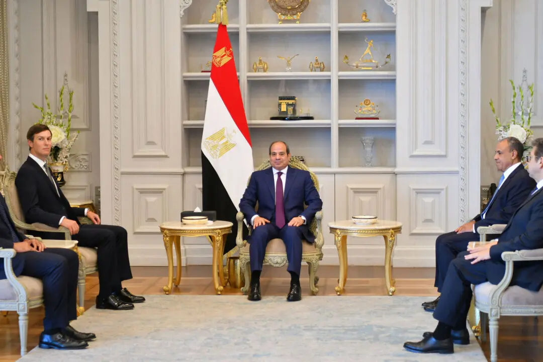 Kushner Meets Egypt’s President El-Sisi as US Pushes to Advance Gaza Peace Plan