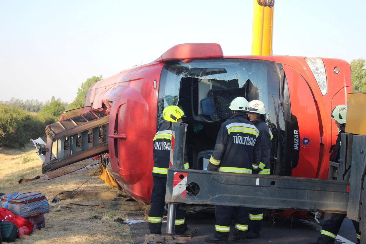 Twelve Killed and at Least 10 Injured in Polish Bus Crash in Hungary