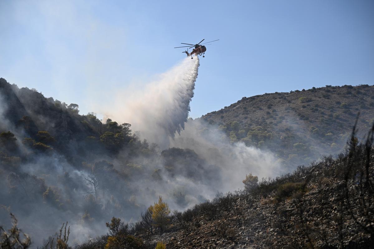 Firefighters Battle Massive Wildfires in Belgium and Greece as 2 Die on Island Near Athens