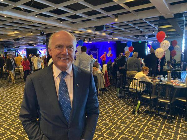 Tasmanian Liberal Senator Eric Abetz at the Conservative Political Action Conference (CPAC) in Sydney, Australia on Nov. 4, 2020. (The Epoch Times)