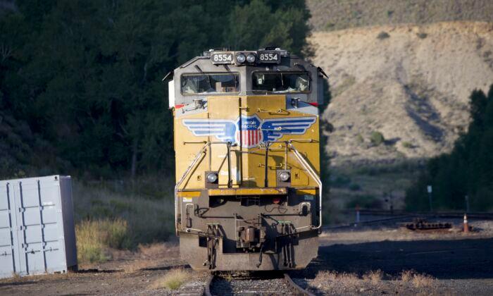 Person Hit by Freight Train and Killed in Palmdale Area