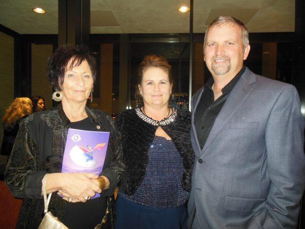 Debra Cox, Kelly Cook, and their friend attended Shen Yun Performing Arts at Houston, Texas, on Dec. 29, 2018. (Sherry Dong/The Epoch Times)