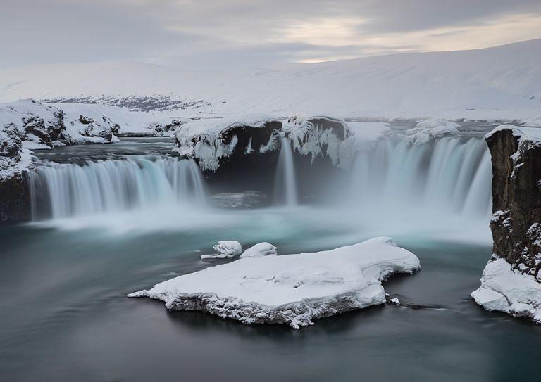 Goðafoss waterfall in Iceland. (Erez Marom)