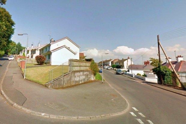 CRIME SCENE: The Pound Road area of Newry where she was found