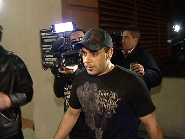 Sam Lutfi leaves UCLA medical center after visiting Britney Spears in Los Angeles on Jan. 31, 2008. (AP Photo)