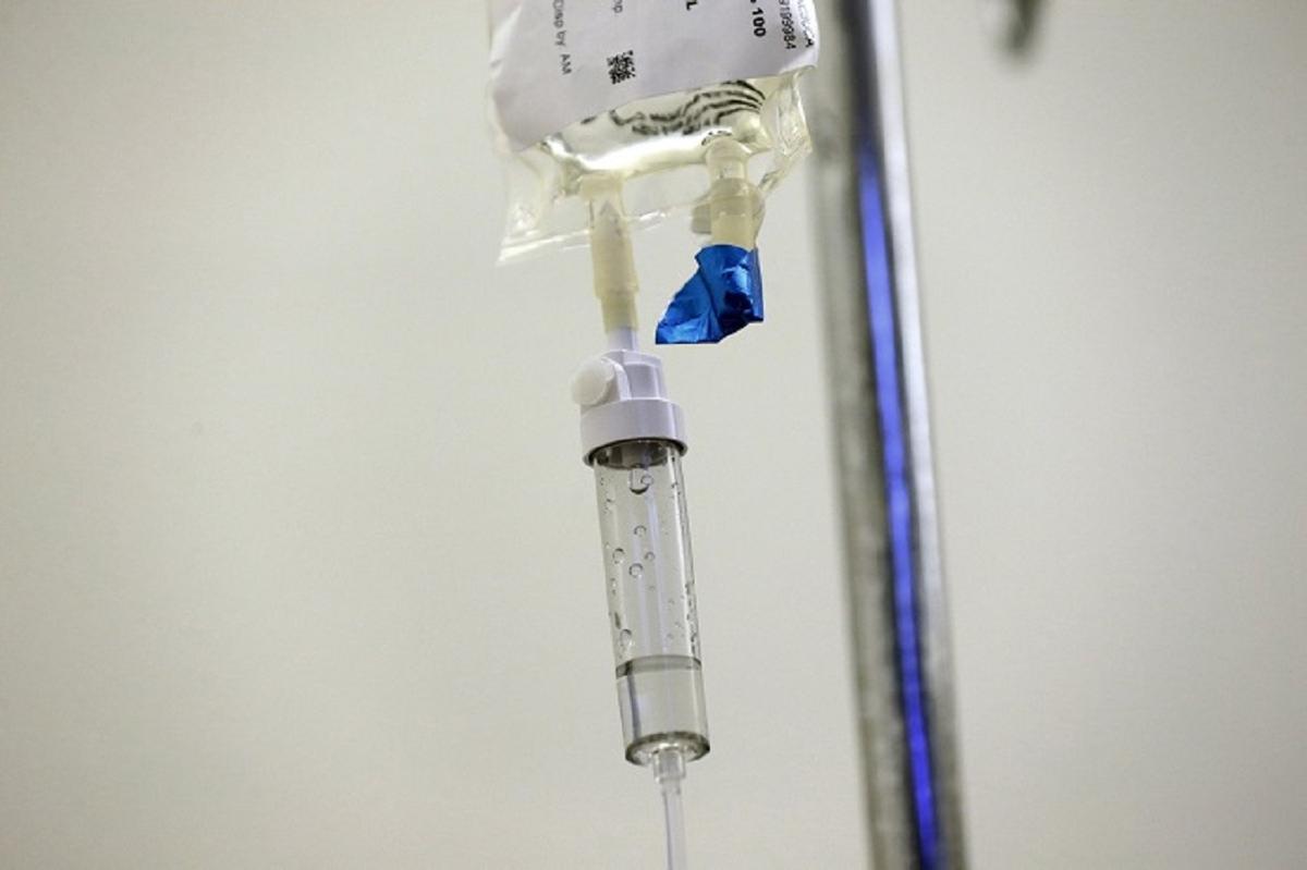 Drugs are administered at a hospital to a cancer patient in a file photo. (Gerry Broome/AP Photo)