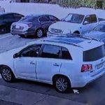 The vehicle the man who authorities said was captured on surveillance footage shooting an off-duty Los Angeles County Sheriff's deputy got in after the shooting on June 10, 2019. (Los Angeles County Sheriff Department)