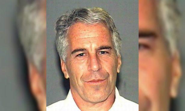 Jeffrey Epstein in a file booking photograph. (Palm Beach County Sheriff's Department)