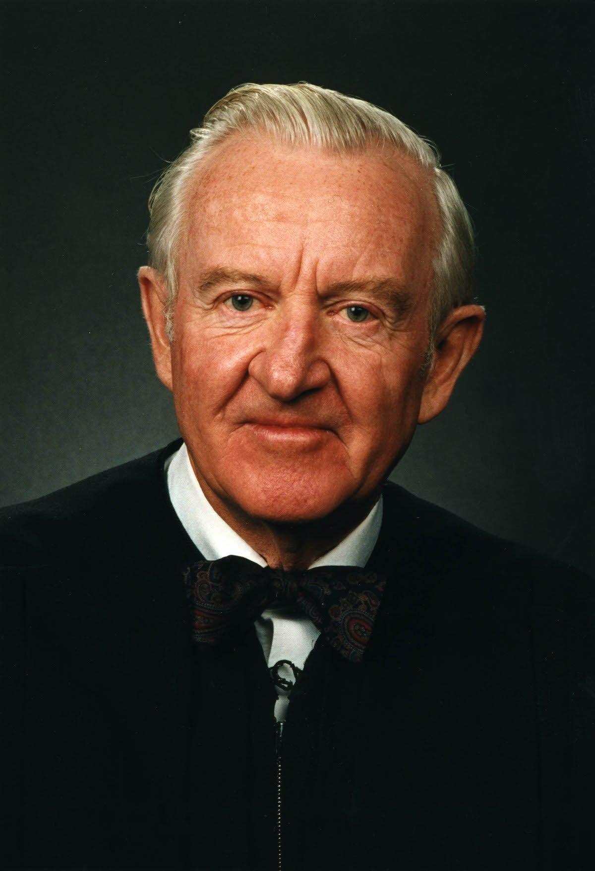 This undated file photo shows Justice John Paul Stevens of the Supreme Court of the United States in Washington, DC. (Photo by Liaison via Getty Images