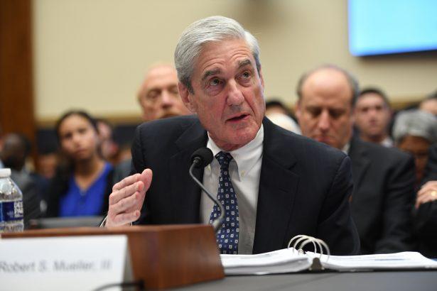 Former special counsel Robert Mueller testifies before Congress in Washington on July 24, 2019. (Saul Loeb/AFP/Getty Images)