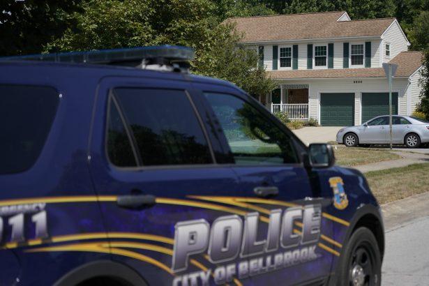 The home of Connor Betts is seen in Bellbrook, Ohio, U.S., on Aug. 4, 2019. (Bryan Woolston, Pool/AP Photo)