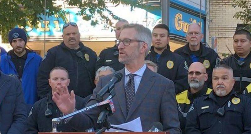 Ted Wheeler, the mayor of Portland, Oregon, was overheard saying that he “can’t wait for the next 24 months to be over,” suggesting he may not seek re-election. (Ted Wheeler / Twitter)