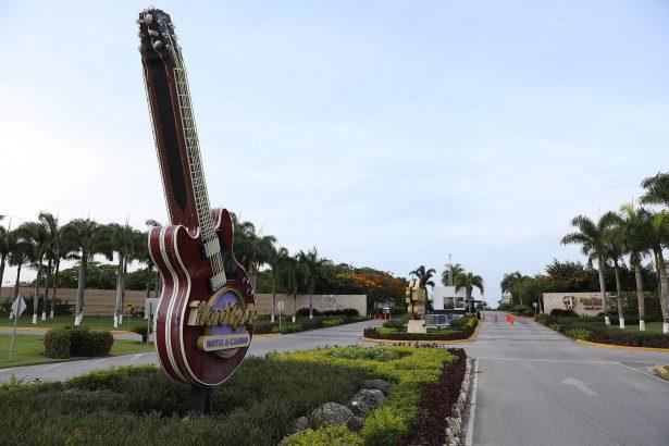 The entrance of the Hard Rock Hotel & Casino in Punta Cana, Dominican Republic on June 20, 2019. (Joe Raedle/Getty Images)