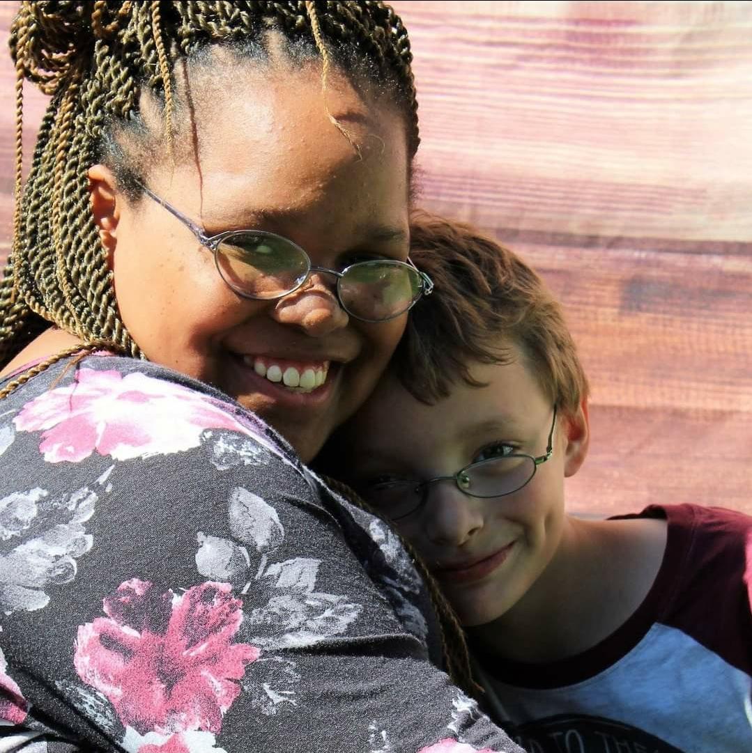 Krissy Williams, pictured with her brother, lives with schizophrenia. The disruption to her school and health services caused by COVID-19 worsened her mental health. In October, she tried to take her own life. (Patricia Williams)