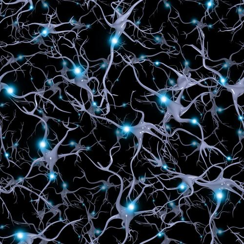 Simulation of the repeatable neural pattern of brain cells. (Shutterstock)