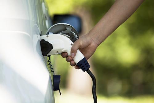 Hybrid car. (<a href="http://www.shutterstock.com/pic-134299016/stock-photo-charging-battery-of-an-electric-car.html" target="_blank">Shutterstock</a>)
