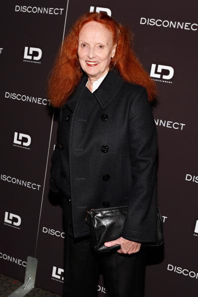 Grace Coddington at SVA Theater on April 8, 2013 in New York City. (Cindy Ord/Getty Images)