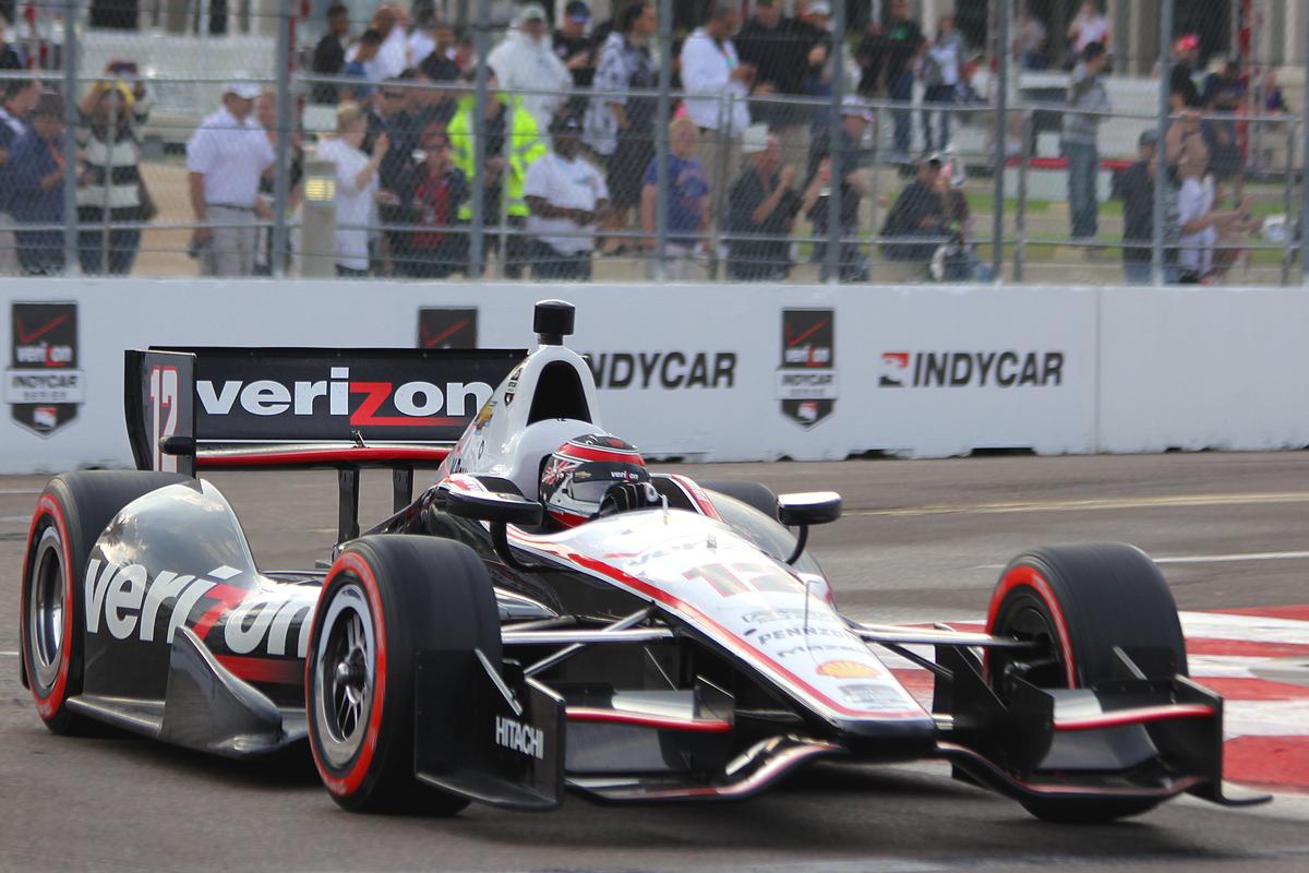 No pole for Power this year: Three-time St. Pete pole winner Will Power qualified fourth in the Chevy-powered #12 Verizon Penske. (Chris Jasurek/Epoch Times)