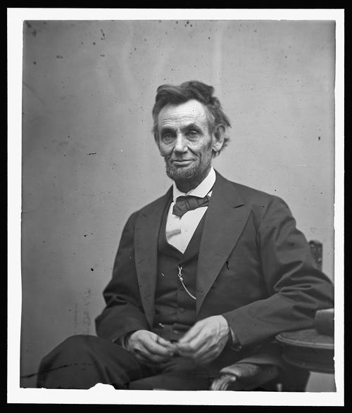 Abraham Lincoln, 1865.