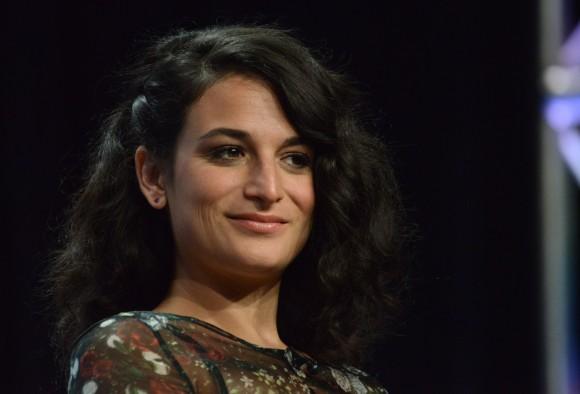 Jenny Slate appears on stage during the "Married" panel at the The FX 2014 Summer TCA held at the Beverly Hilton Hotel on July 21, 2014, in Beverly Hills. (Richard Shotwell/Invision/AP)