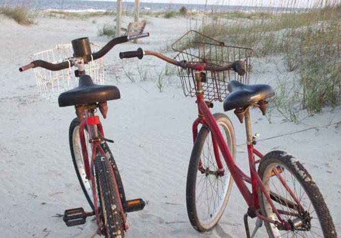 Bike rentals are a popular way to get around Tybee Island. (Tybee Island Tourism Council, Go World Travel)