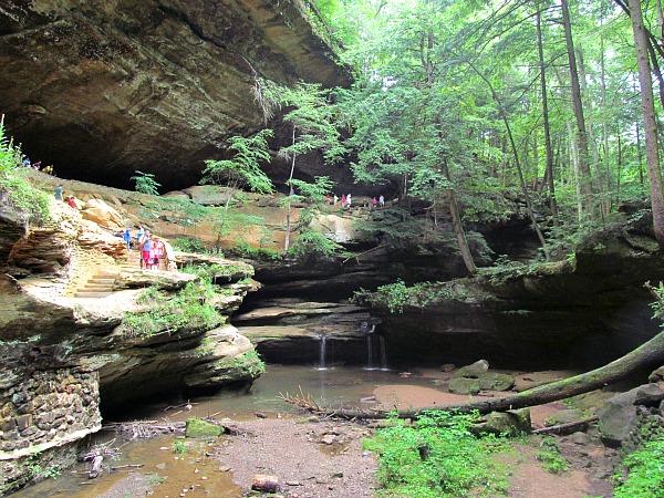Hocking Hills does have some redeeming qualities. (Traveling Ted)