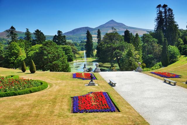Italian Gardens and the Sugar Loaf Mountain in the background (Adventurous Travels)