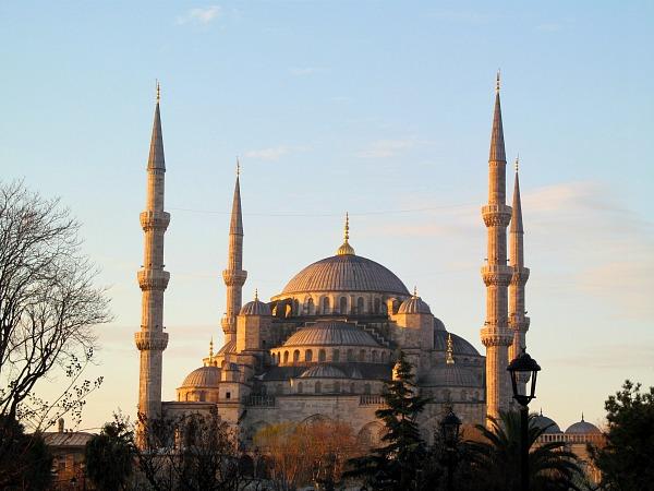 The gorgeous Blue Mosque in the early morning light (Traveling Ted)