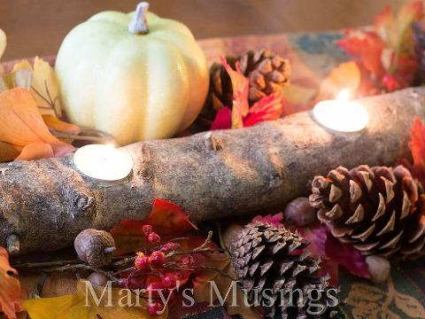 Branch and Candle Centerpiece (Hometalker <a href="http://www.hometalk.com/martysmusings" target="_blank">Marty's Musings</a>)